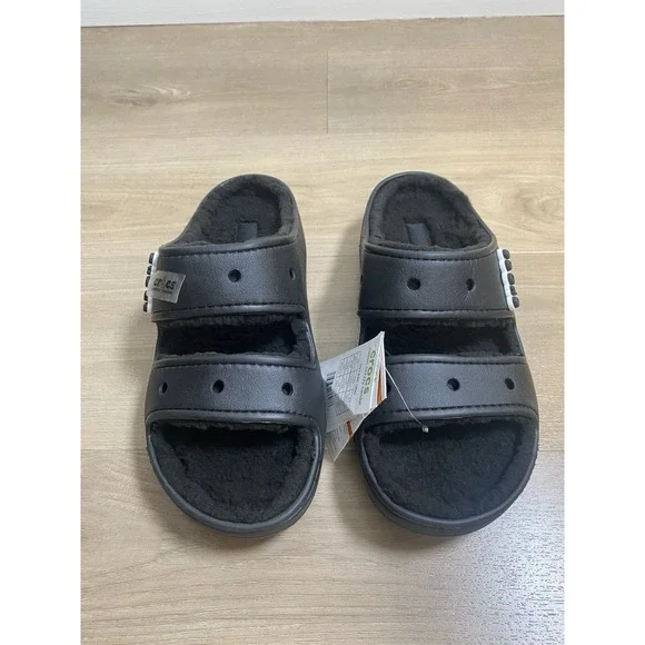 NWT‎ Crocs Unisex Sandals Classic Cozzzy Sandals US Men's 8 Women's 10 - Picture 5 of 8